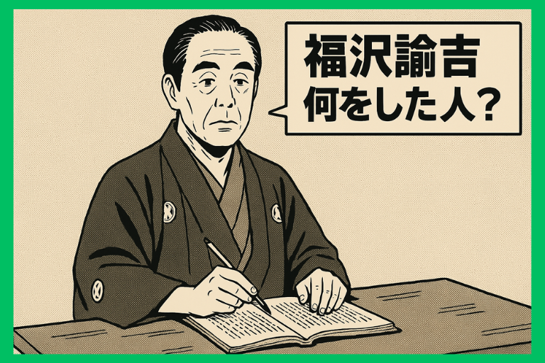 福沢諭吉って何をした人?簡単にわかる人物紹介 一万円札の理由は?